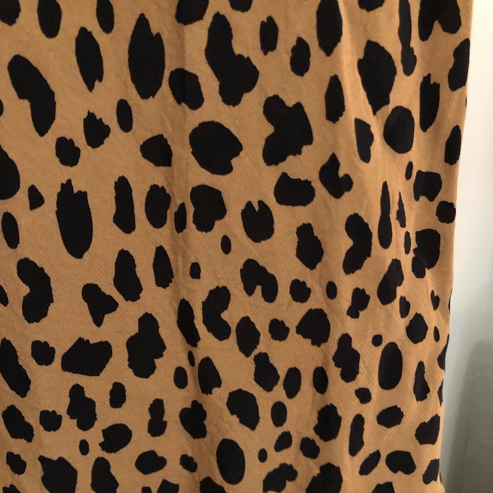 Slip silk skirt in animal print - Picture 3 of 8